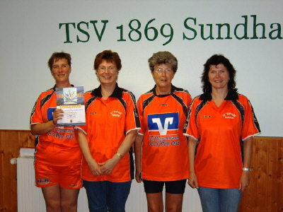 Unsere Damen bei den Stadtmeisterschaften 2008